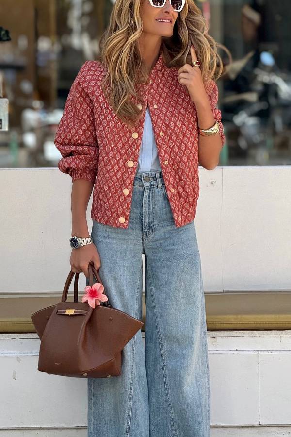 Veste au design gracieux