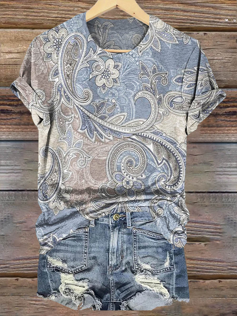 T-Shirt au design réfléchi