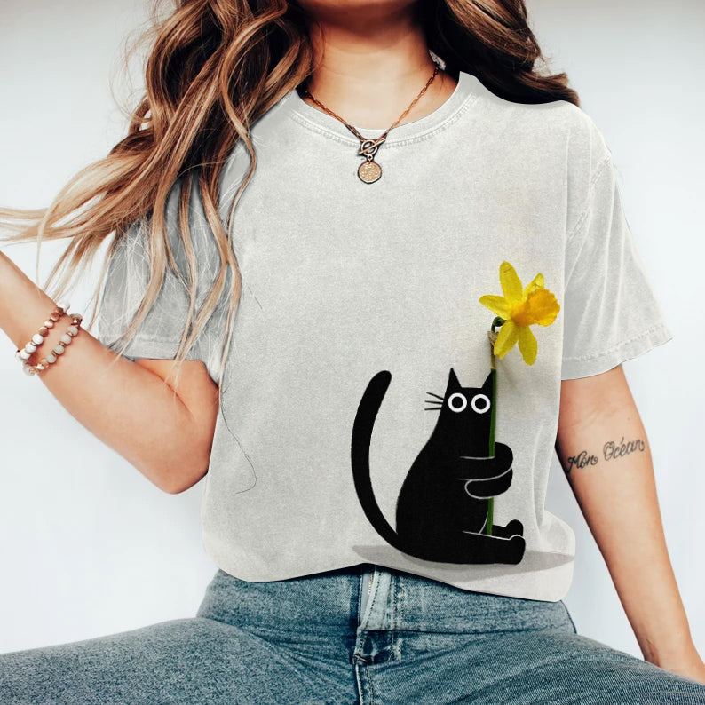 T-Shirt au design réfléchi