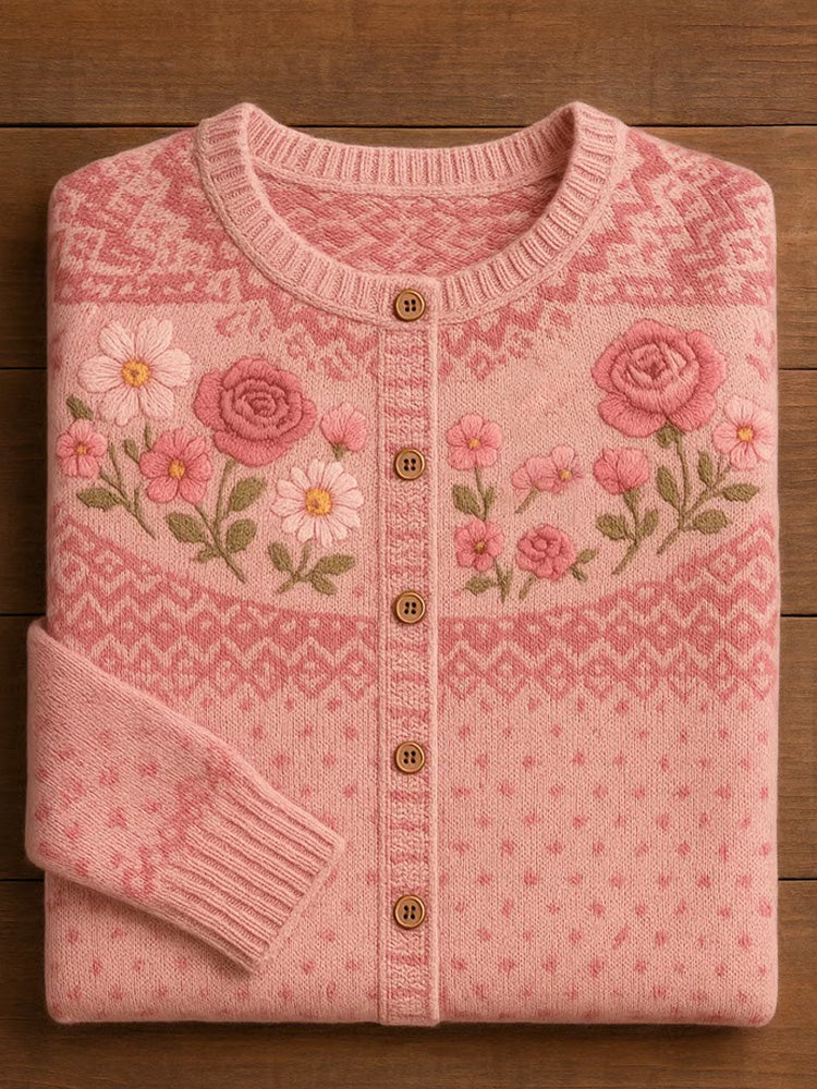 Cardigan au design réfléchi