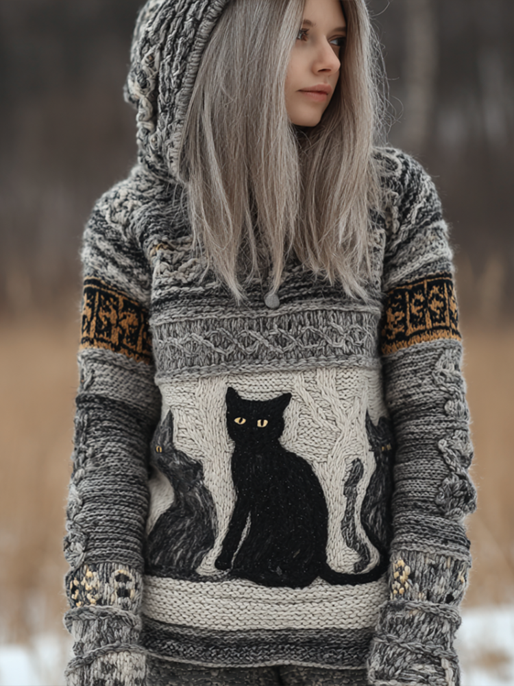 Pull au style vintage intemporel