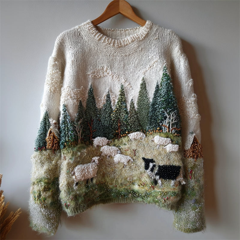 Pull vintage classique