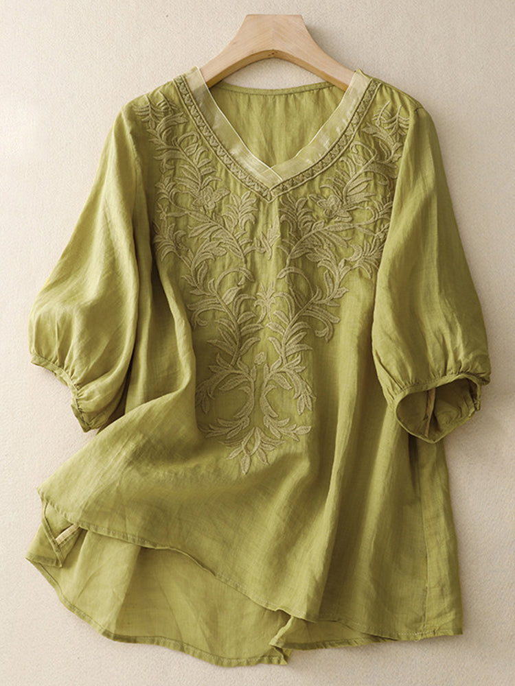 Chemise au style vintage intemporel