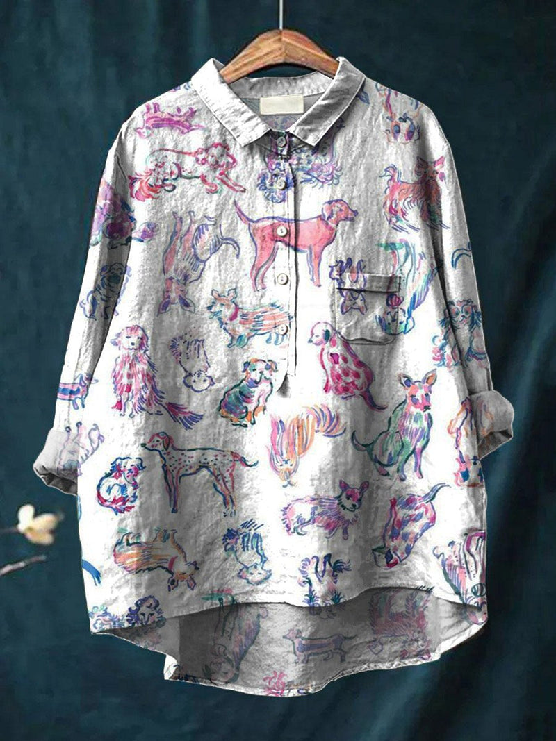 Chemise au design gracieux