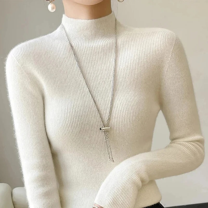 Pull au design réfléchi