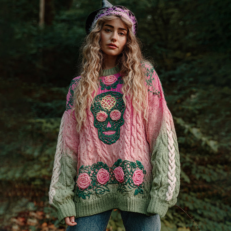 Pull au design réfléchi