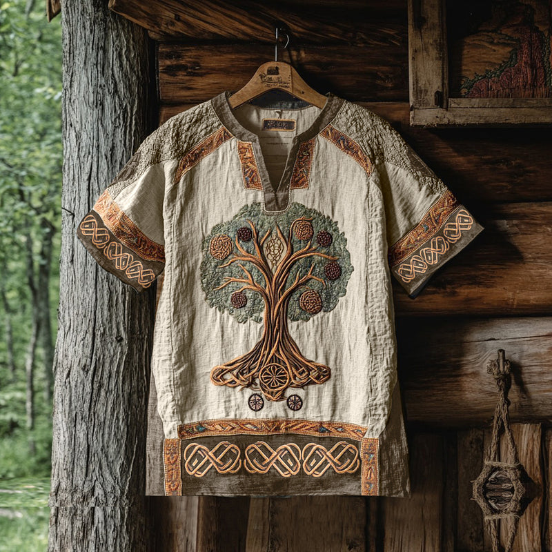 Chemise au style vintage intemporel