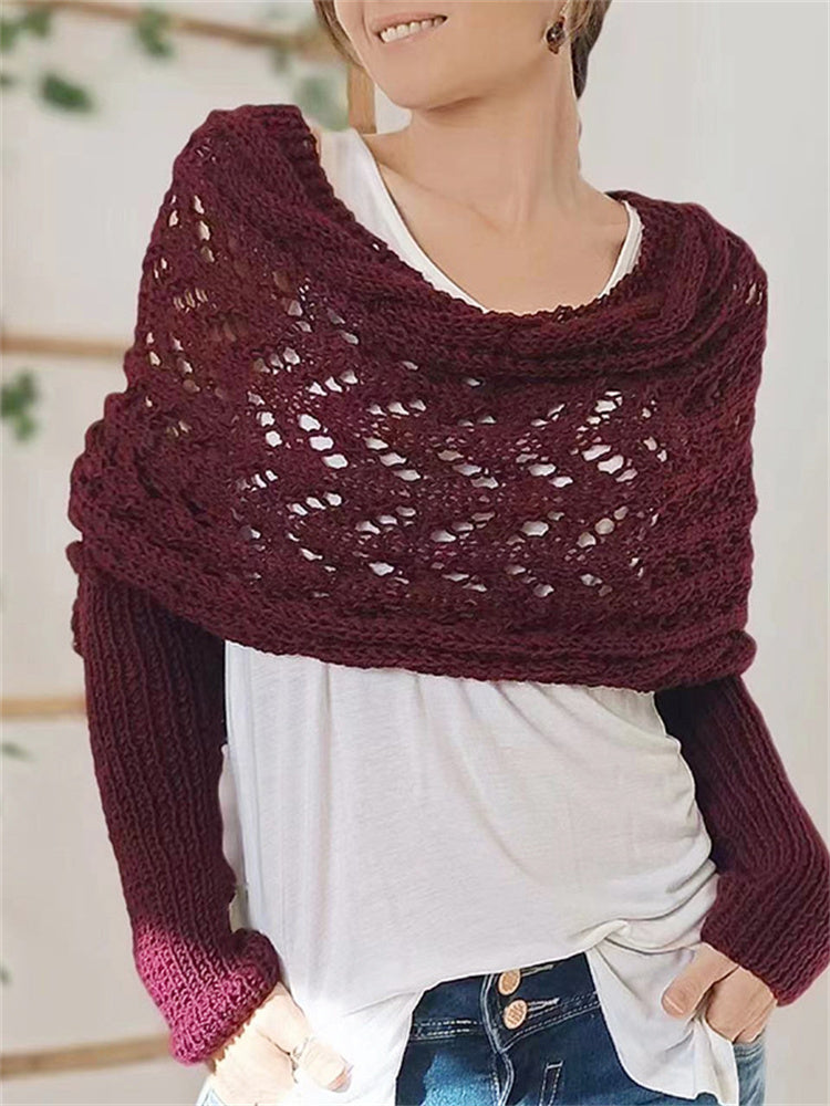 Pull au design réfléchi