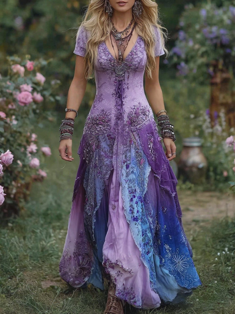 Robe magnifiquement confectionné