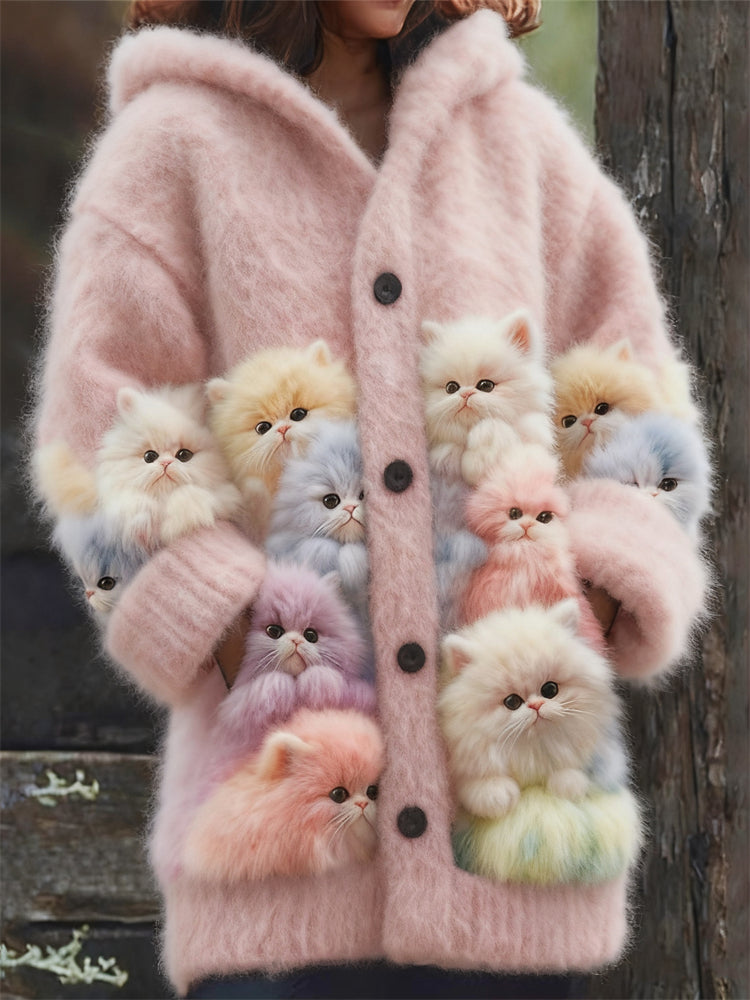 Cardigan magnifiquement confectionné