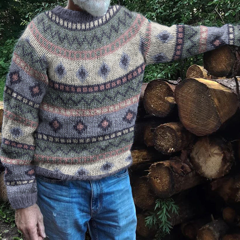 Pull vintage classique