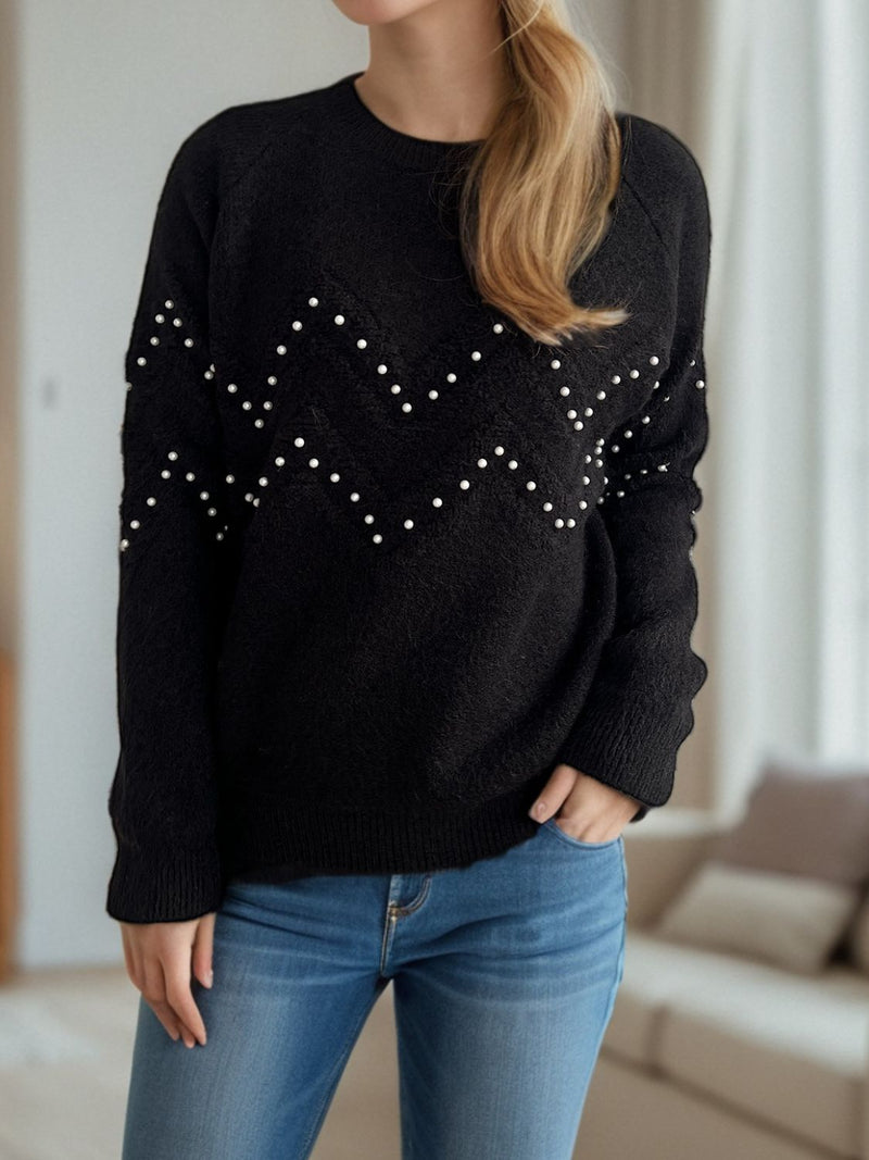 Pull au design réfléchi