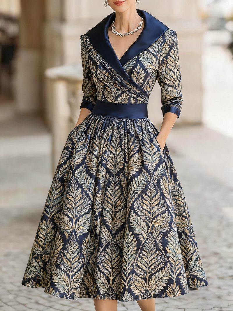 Robe au design classique
