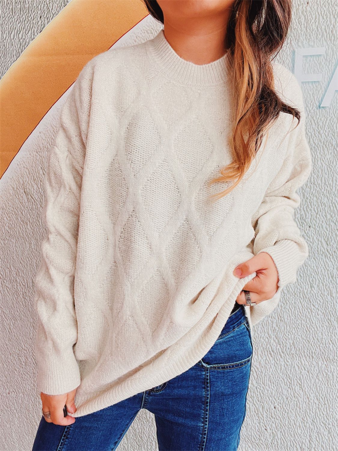 Pull au design classique
