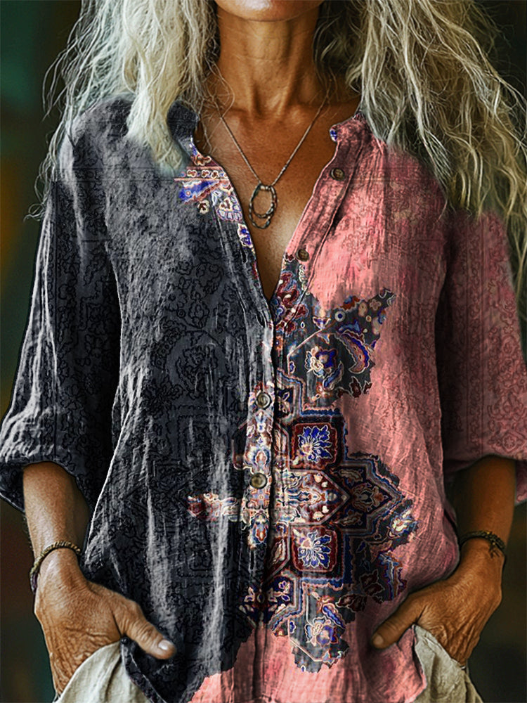 Chemise au design réfléchi