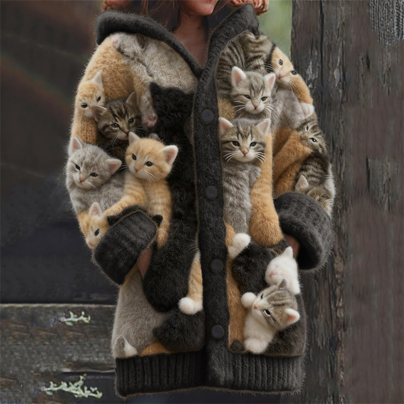 Cardigan au style vintage intemporel