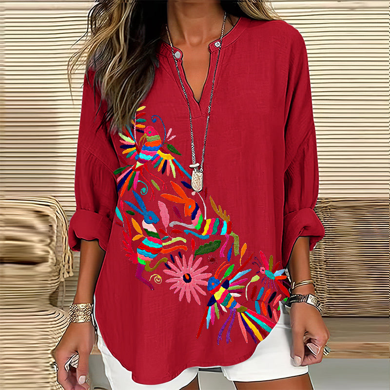 Chemise au design réfléchi