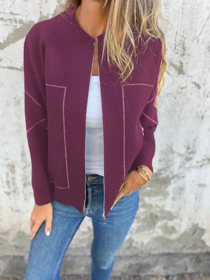 Veste au design réfléchi