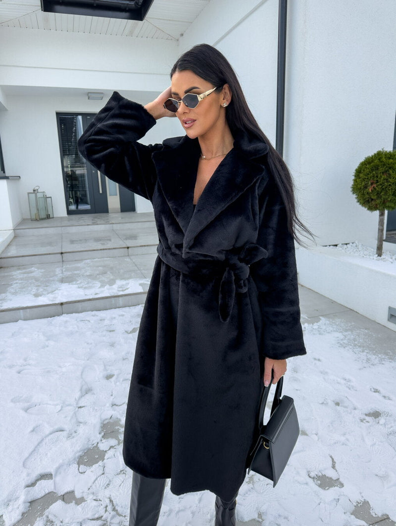 EP | Manteau long moelleux pour femmes
