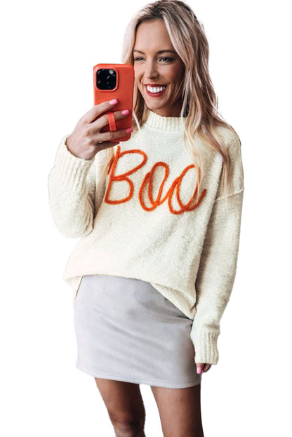 Pull au design réfléchi