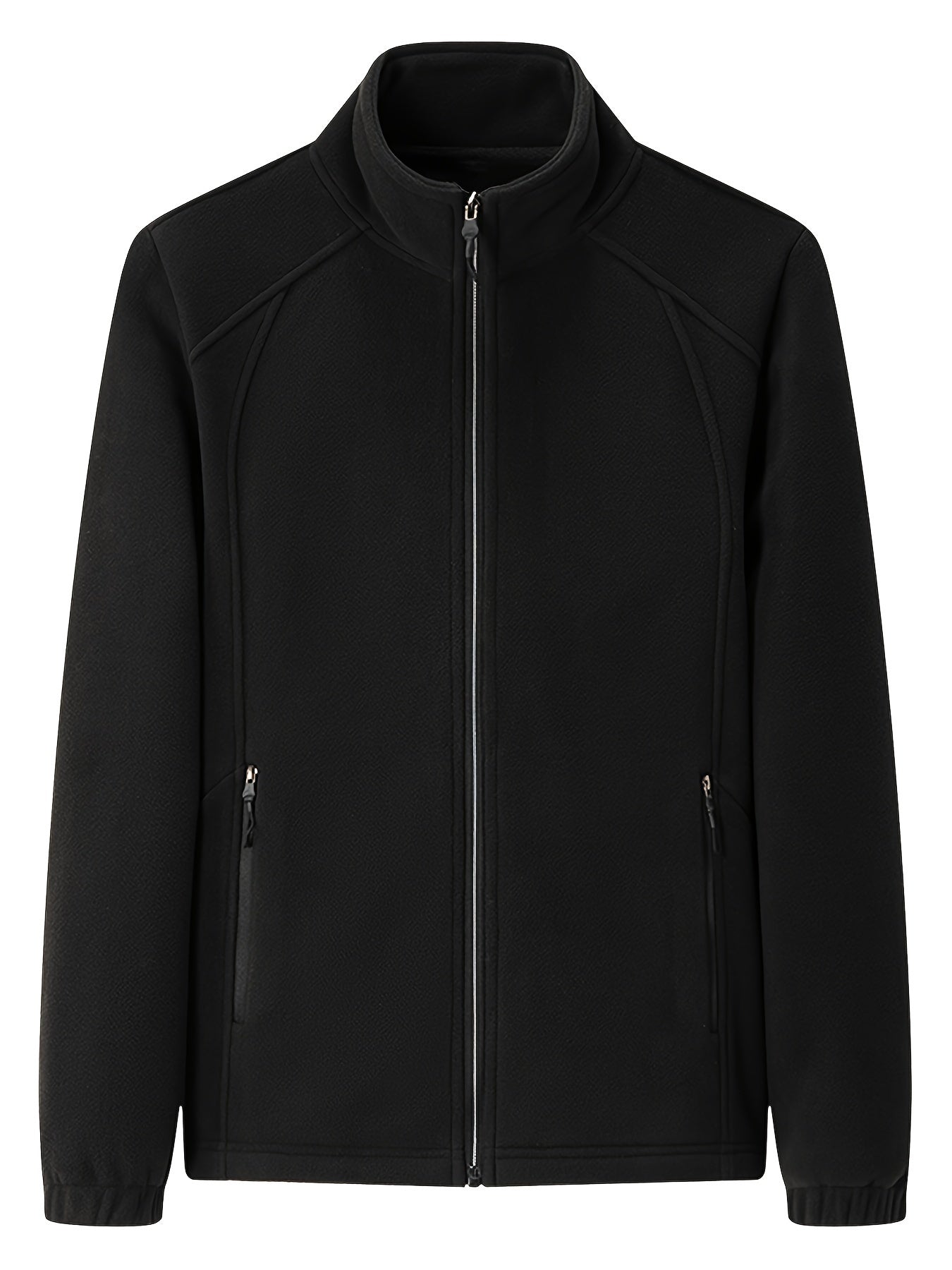 EP | Veste d'extérieur en peluche pour femmes avec col montant et manches longues