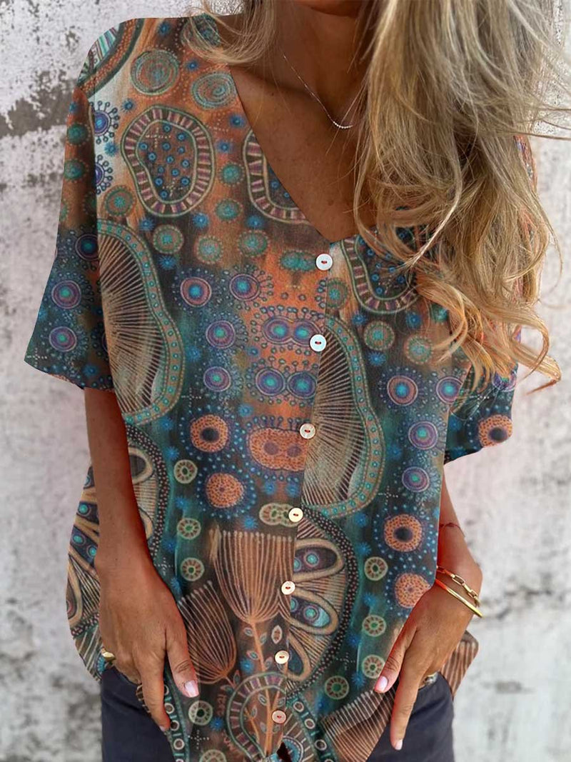Chemise au design réfléchi