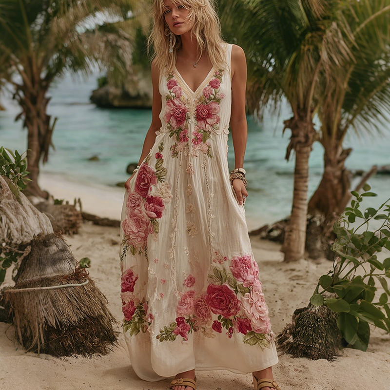 Robe au style vintage intemporel