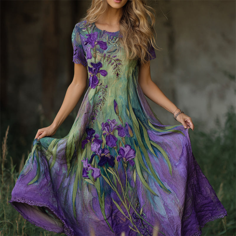 Robe au style vintage intemporel