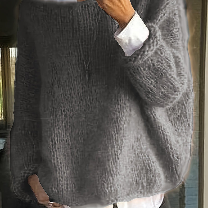 JO | Pull en tricot surdimensionné confortable