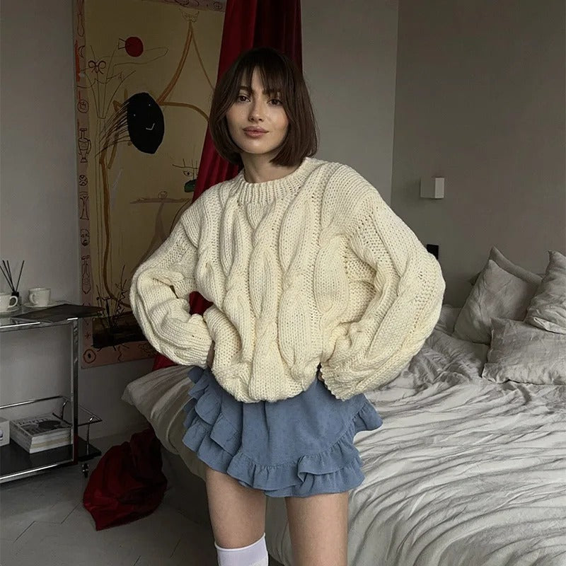 Pull vintage classique