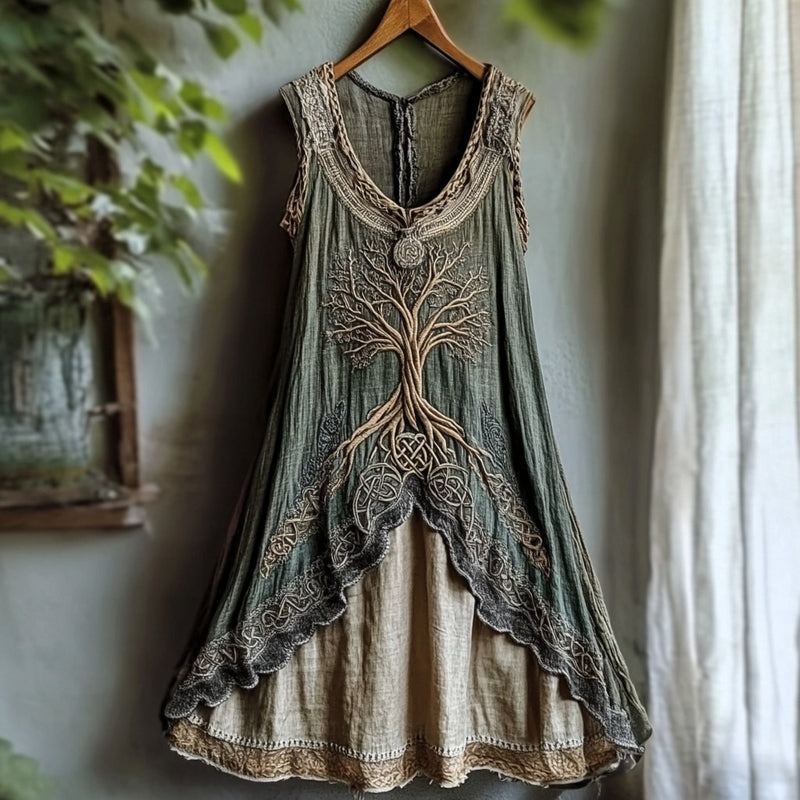Robe au style vintage intemporel