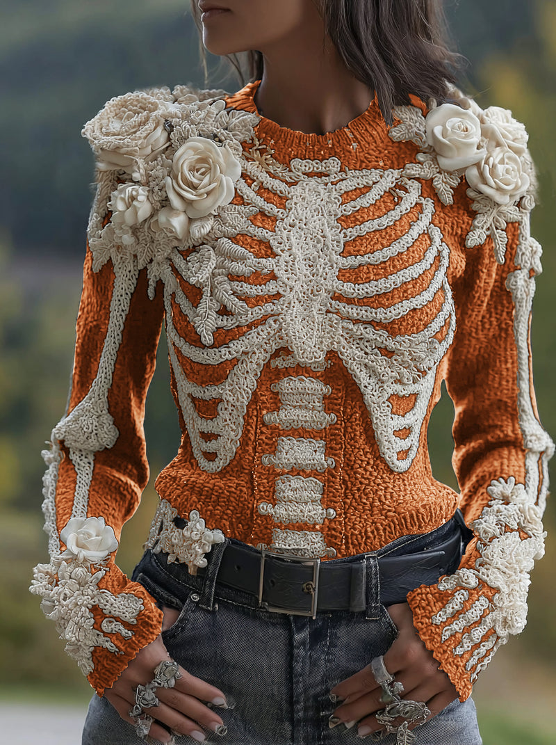 Pull au design réfléchi