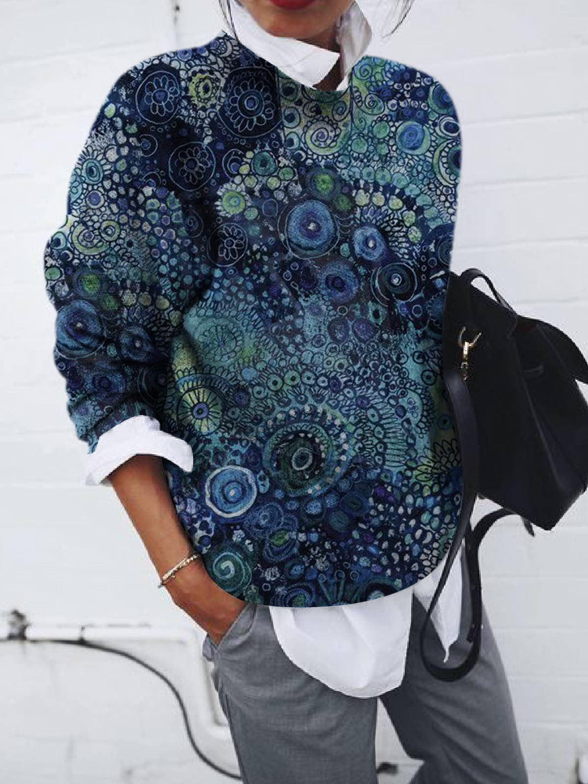 Pull au style vintage intemporel