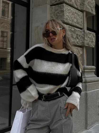 Pull au style vintage intemporel