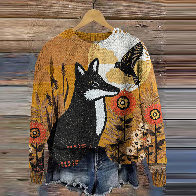 Pull au design réfléchi