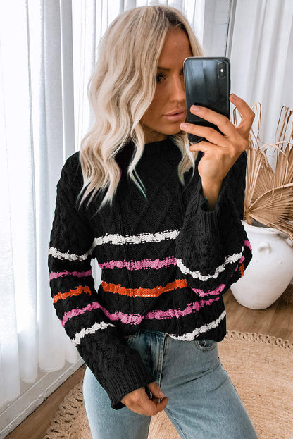 Pull au design réfléchi