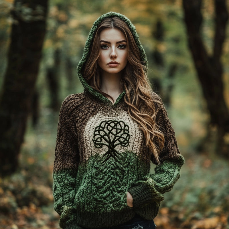 Pull au design réfléchi
