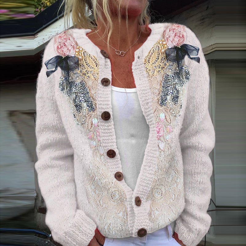 Cardigan au design gracieux
