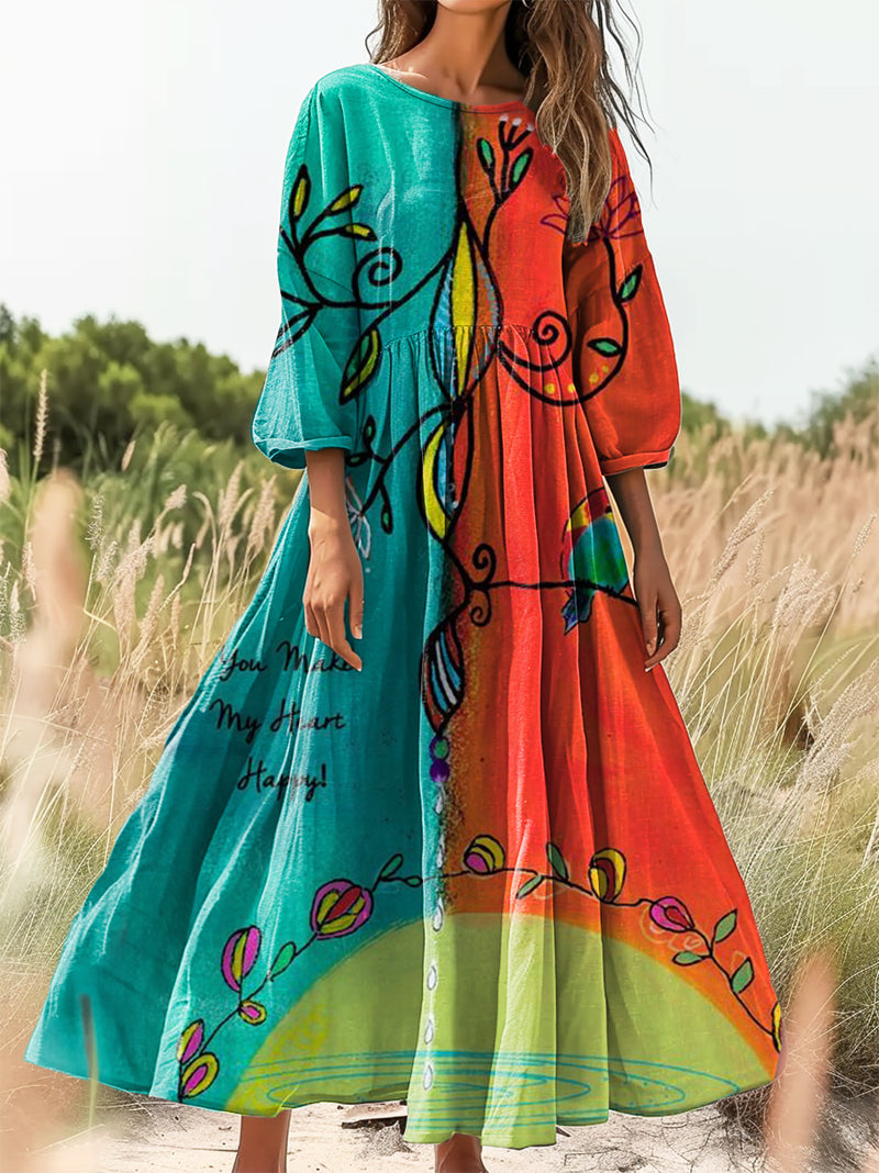 Robe au design gracieux