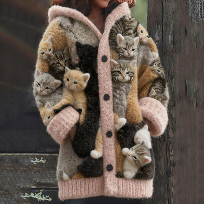 Cardigan au style vintage intemporel