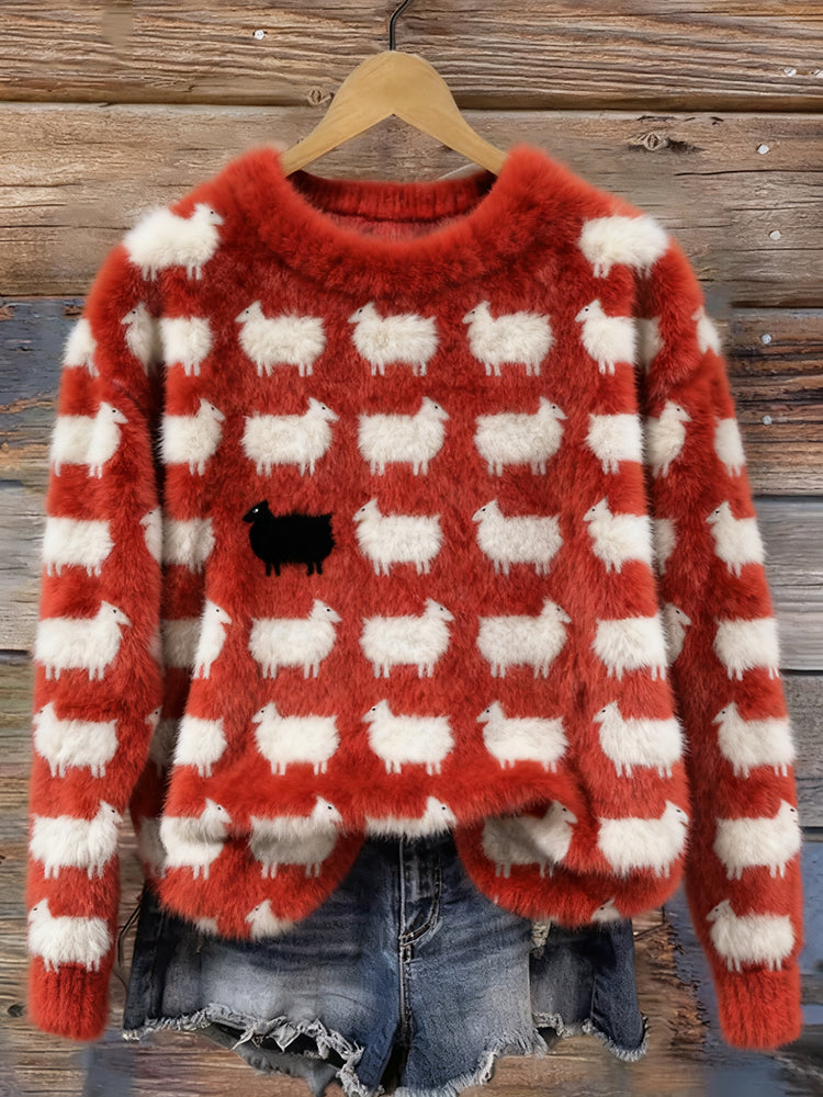 Pull au style vintage intemporel