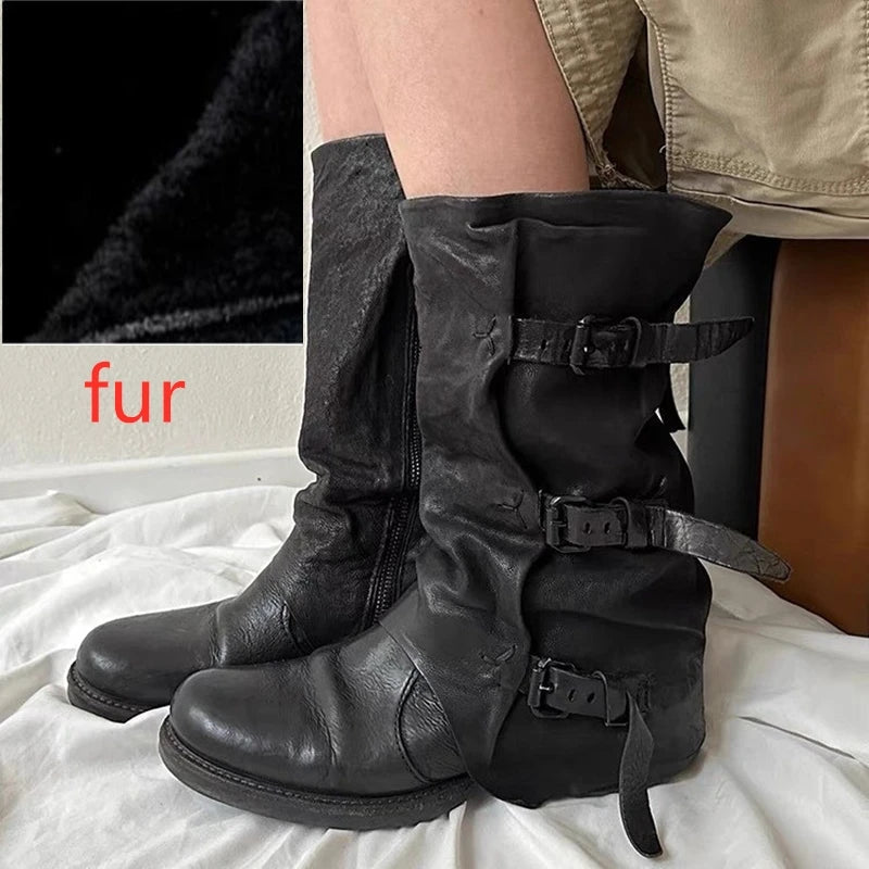 Bottes orthopédiques gracieuses pour un look moderne
