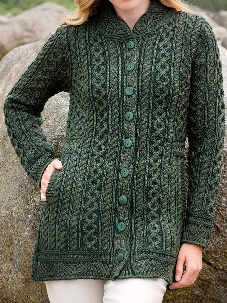 Cardigan au design classique