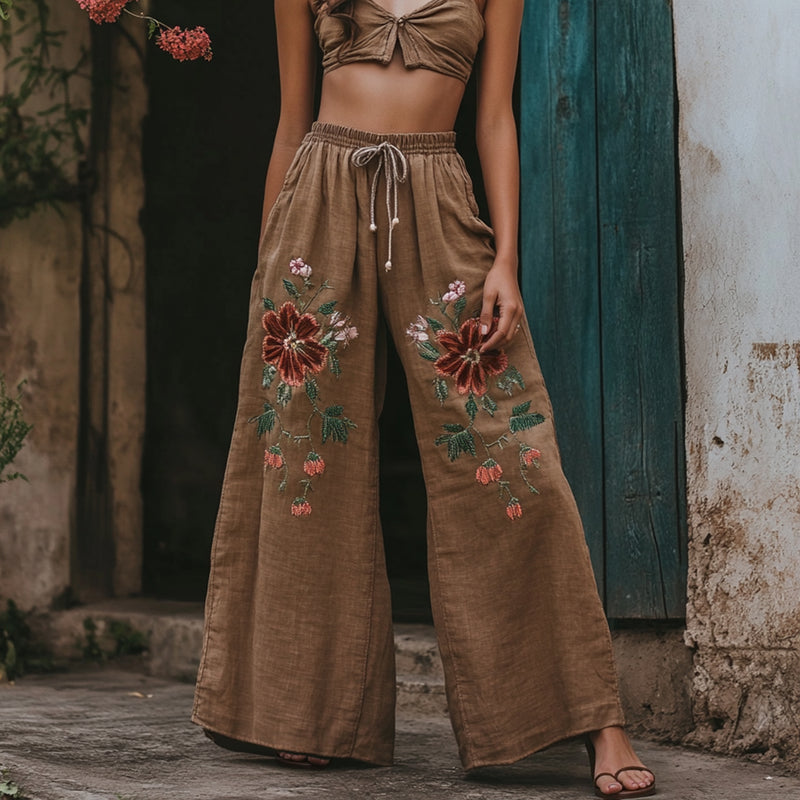 Pantalon au design réfléchi