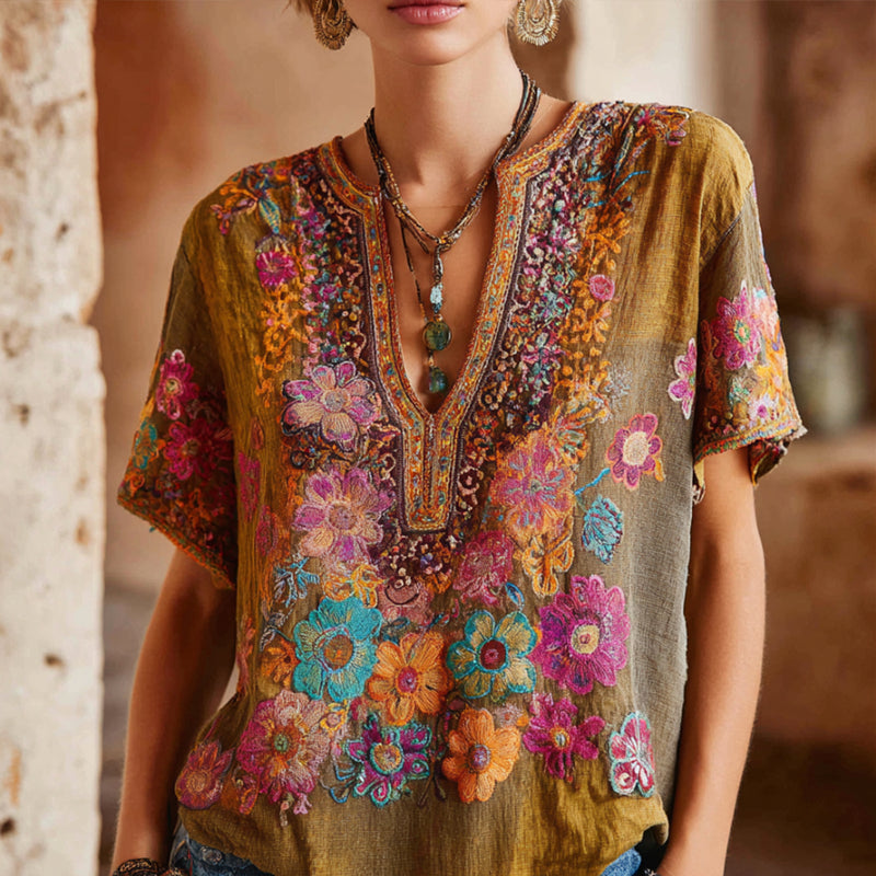 Chemise au design gracieux