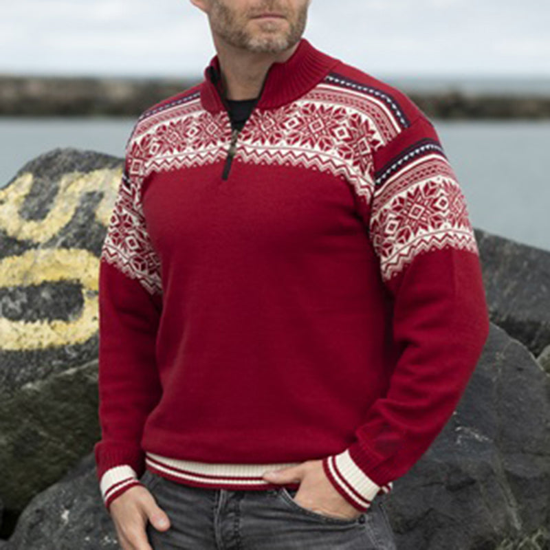Pull au style vintage intemporel