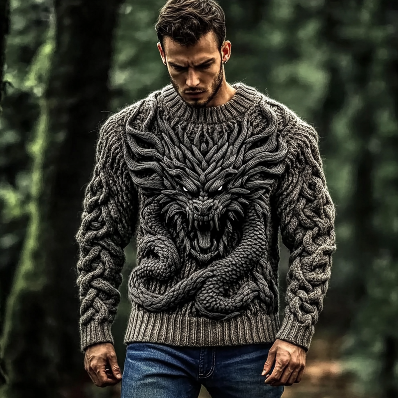 Pull vintage classique