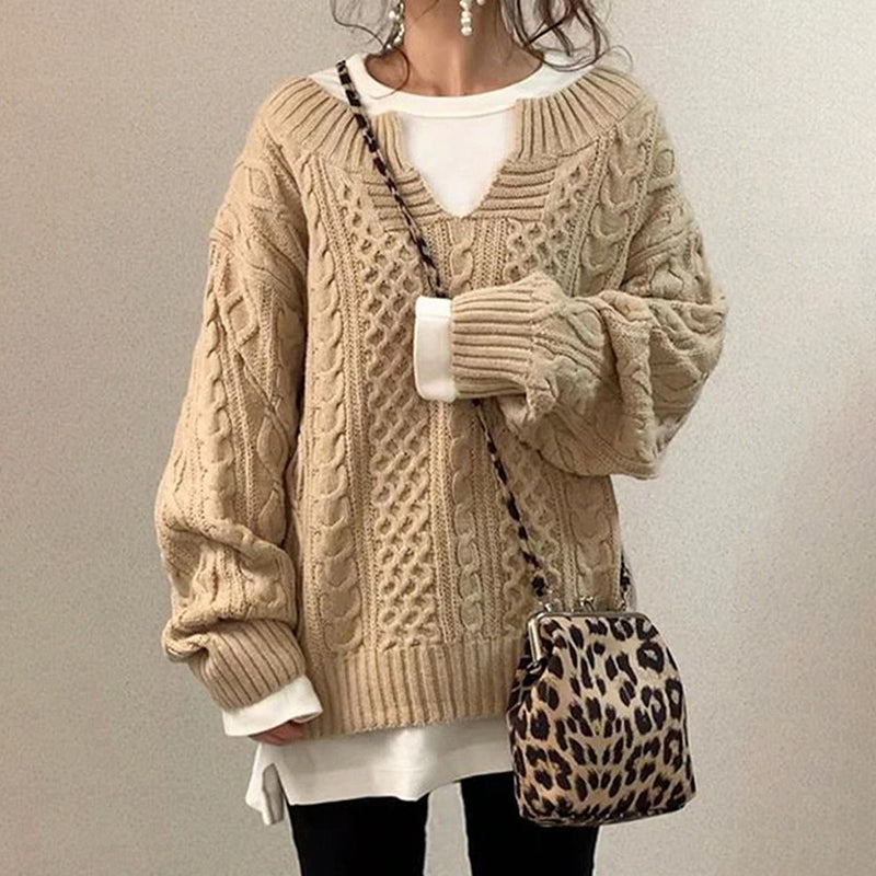 Pull au style vintage intemporel