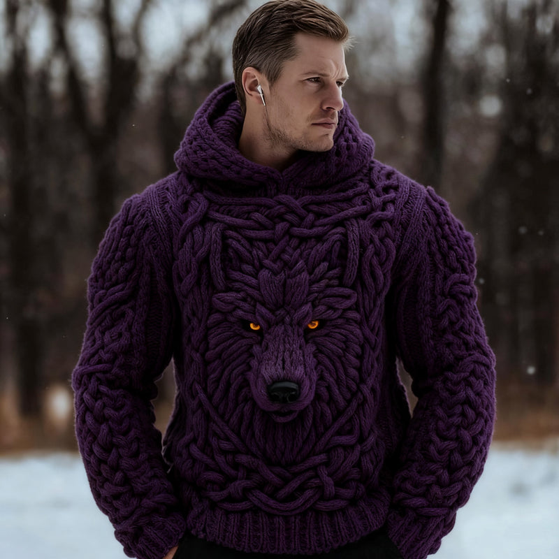 Pull au design réfléchi