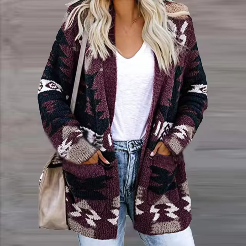 Pull au design réfléchi